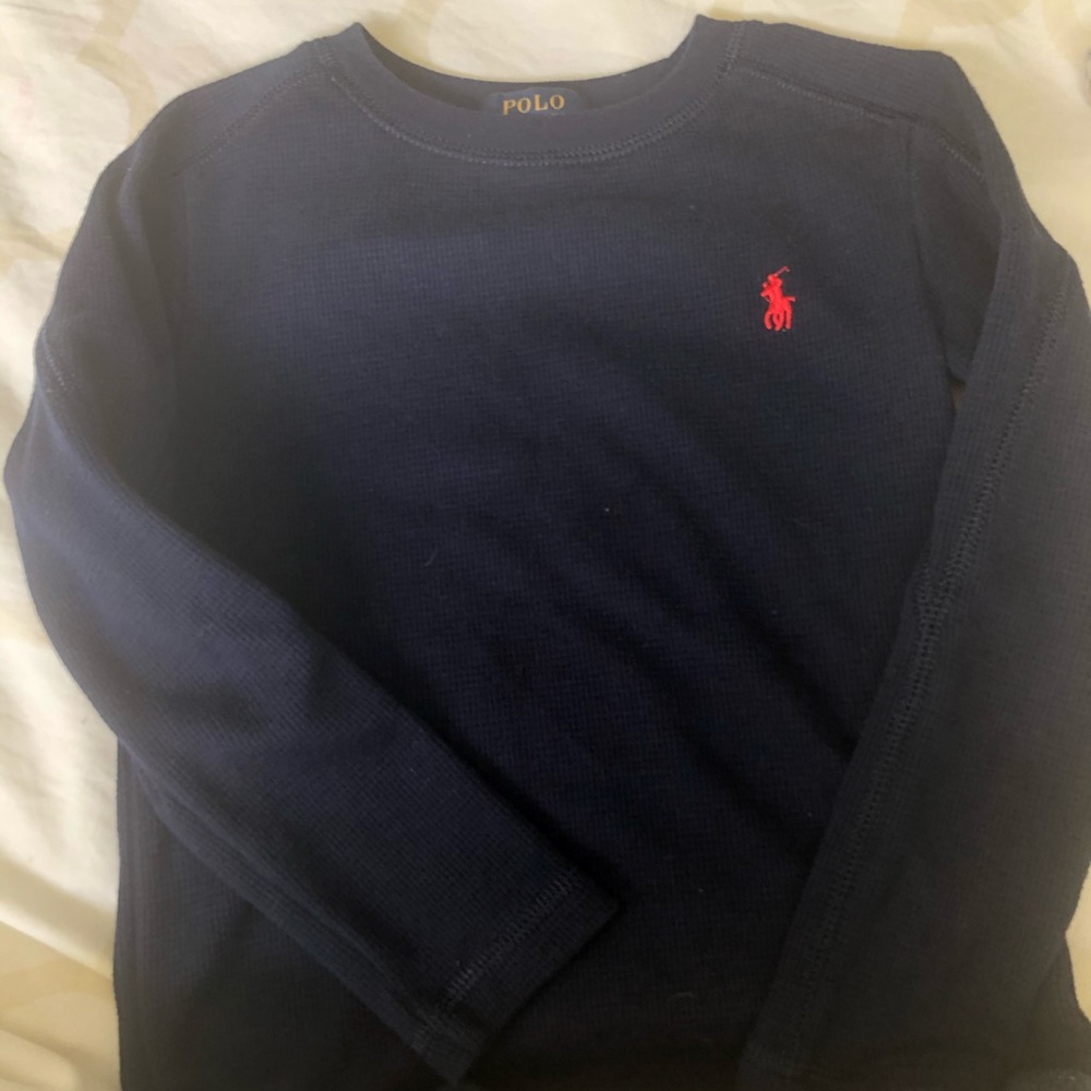 Long sleeve Ralph Lauren/Polo knit shirt